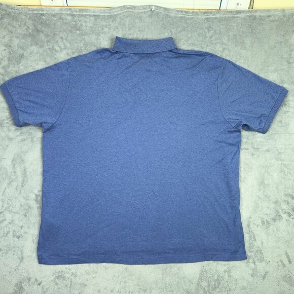 Polo Ralph Lauren Polo Shirt Mens 3XB Blue Soft Cotton Preppy Golf Short Sleeve - Picture 2 of 11